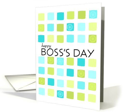 abstract - Boss's Day card (687659)