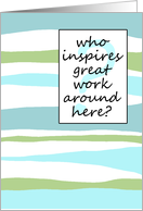 who inspires? - Boss...