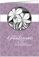 Purple Iris - Grandmother - Grandparents Day card