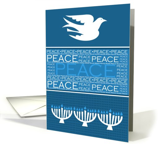 Peace - Hanukkah card (689604)