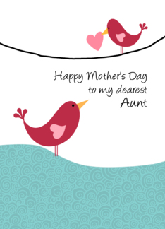 Aunt - birds - Happy...