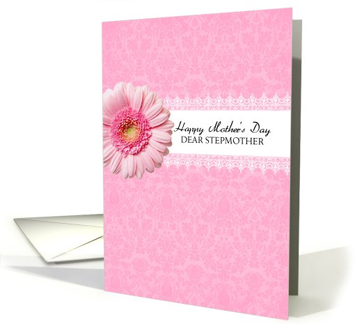 Stepmother - gerbera daisy - Happy Mother's Day card (691744)