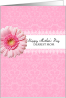 Mom - gerbera daisy - Happy Mother’s Day card