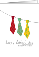 Stepfather - Ugly ties - Happy Father’s Day card