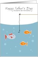 Both my Fathers - Fishing - Happy Father’s Day card