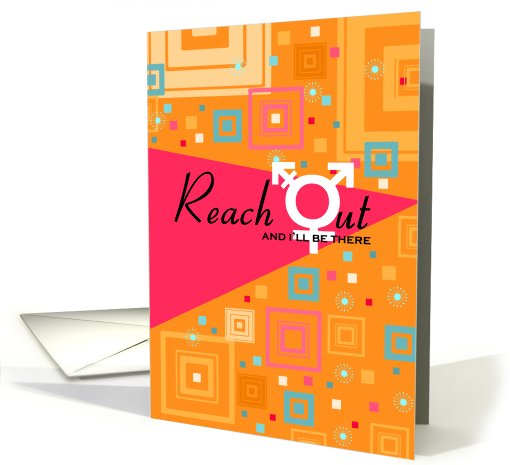 Reach Out  - Support for Transgender Youth card (752184)
