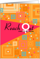 Reach Out - Support for Lesbian Youth card