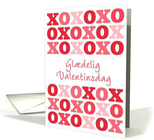 Danish - Happy Valentine's Day card (753640)