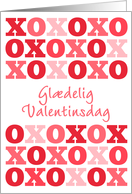 Danish - Happy Valentine’s Day card