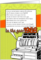 1968 - Fun facts birthday - cost of living card