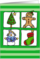 symbols of the season card