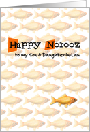 Happy Norooz - to my son & daughter-in-law card