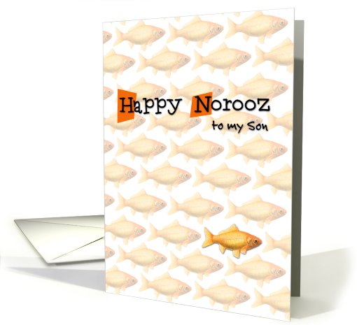Happy Norooz - to my son card (774686)