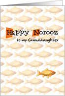 Happy Norooz - to my granddaughter card