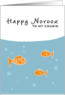 Happy Norooz - to my cousin card