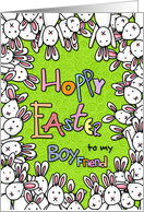 Hoppy Easter - to my boyfriend card