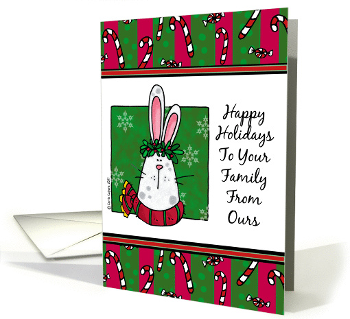 happy holidays to your family card (79246)