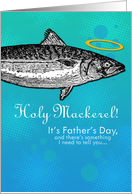 Father’s Day - Holy Mackerel card