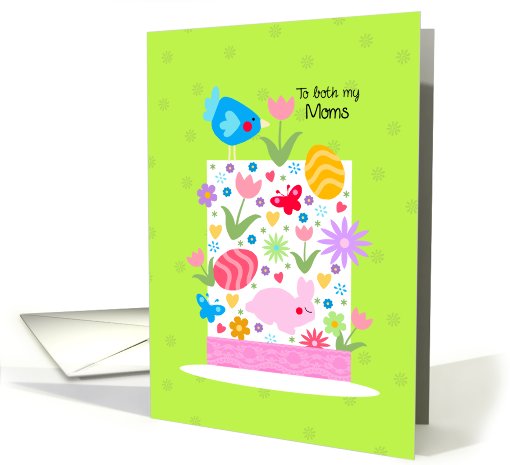 Easter hat - to both my moms card (802126)