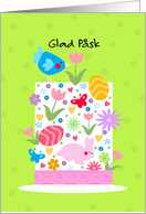 Easter hat - Swedish - Glad psk card