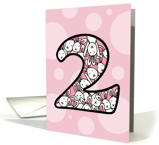 Birthday - Two Years Old card (816779)
