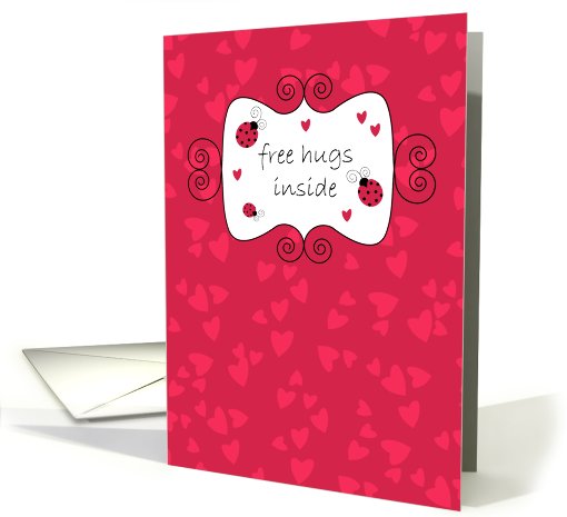 Free Hugs Inside - For Cancer Patient card (817133)