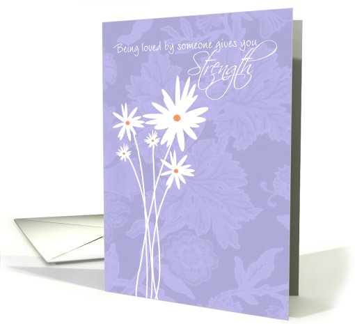 Being Loved - Encouragement for Cancer Patient card (818265)