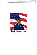 Dad - Submariner - Miss you card