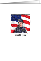 Sailor - Miss you card