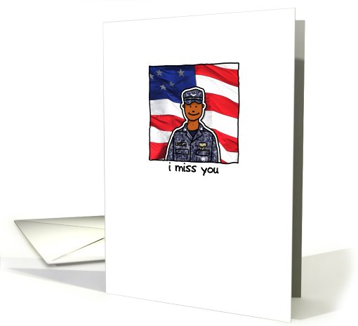 Sailor - Miss you card (820646)