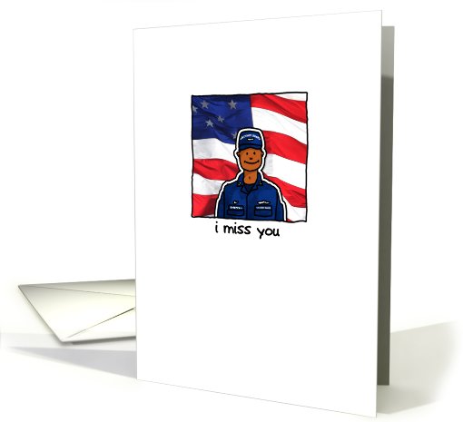 Coastguard - Miss you card (820649)