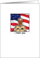 Airman - Miss you card