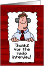 Radio guy card