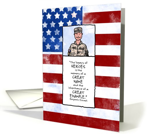 Army - Soldier - Memorial Day card (824573)