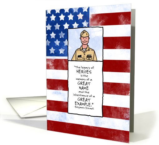Air Force - Airman - Memorial Day card (824584)