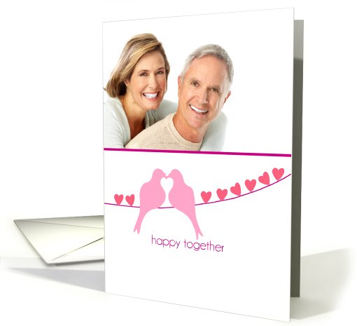 Photo Anniversary Party - Lovebirds card (832442)