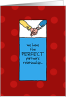 Perfect Gay Partners - Happy Birthday card