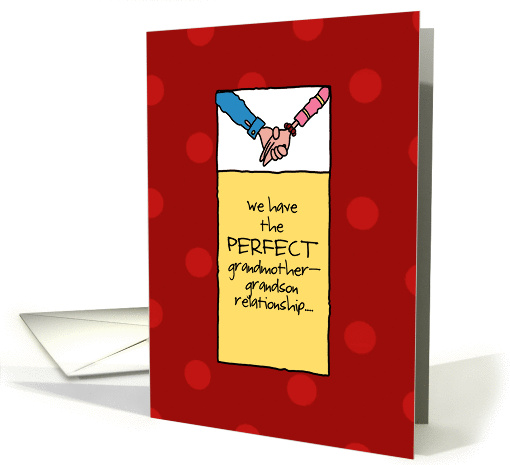 Perfect grandmother - Happy Birthday card (833697)