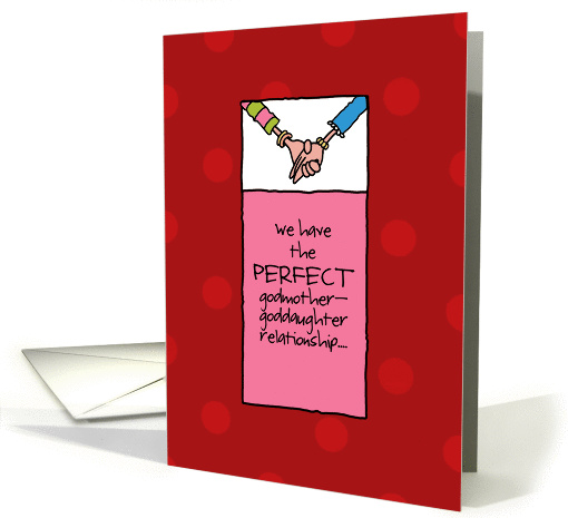 Perfect Goddaughter - Happy Birthday card (837714)