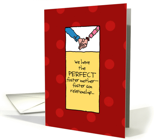 Perfect foster mother - Happy Birthday card (837733)