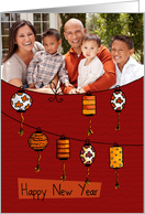 Chinese Lanterns - Chinese New Year card