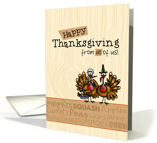 Happy Thanksgiving - from group card (851604)