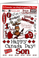 Son - Happy Canada...