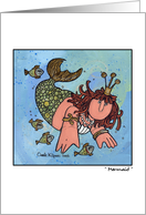 Mermaid card