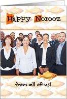 Happy Norooz - goldfish photo card