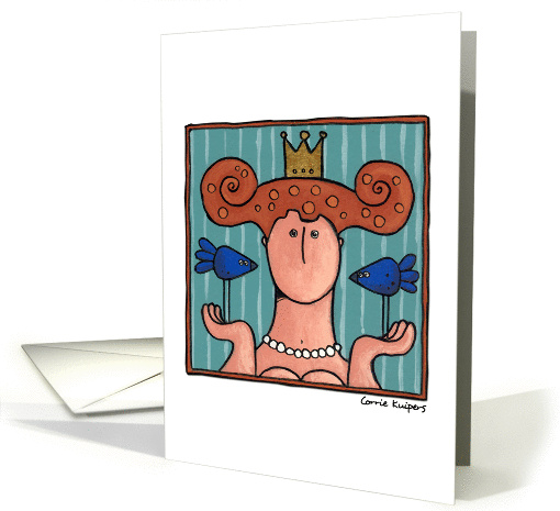 Blue Birds card (92137)