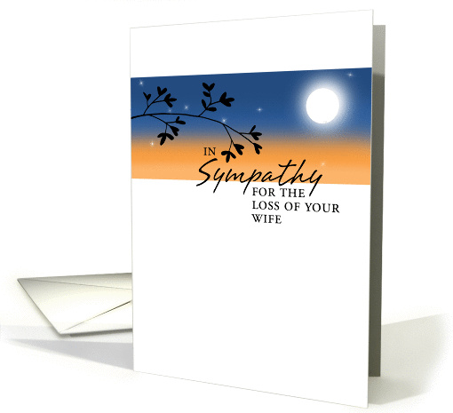 Loss of Wife - Sympathy card (939535)
