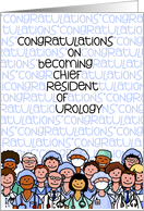 Congratulations - Chief Resident of Urology card