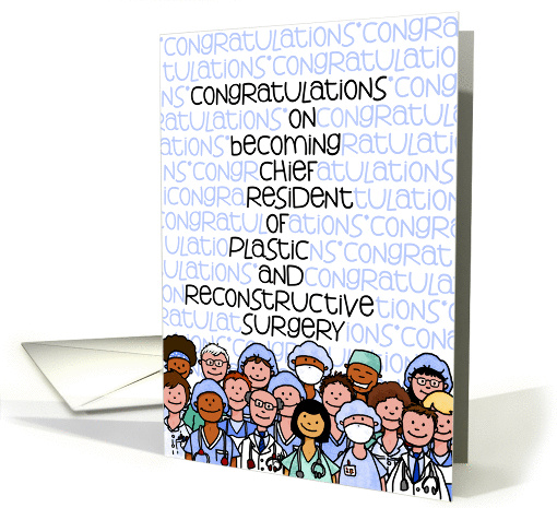 Congratulations - Chief Resident of Plastic and... (942995)