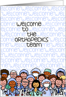 Welcome to the Orthopedics Team card